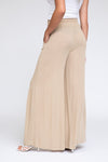 TIE WAIST WIDE LEG PANT - BLONDEWOOD