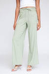 PULL ON PANT - LAUREL GREEN