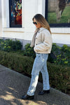 Stella High Rise 90's Sraight Jeans - Medium Blue