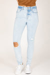 Stevie High Rise Skinny Jeans - Ice Blue Haven