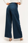 Super High Rise Loose Flare Jeans - Vintage Dark Blue
