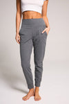 EASY KNIT JOGGER - HEATHER CHARCOAL