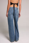 Classic Rise A-Line Flare Jeans - Vintage Indigo