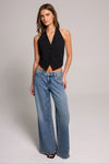 Classic Rise A-Line Flare Jeans - Vintage Indigo