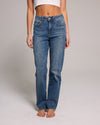 Stella High Rise 90's Straight Jeans - Dark Blue Carbon