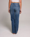 Stella High Rise 90's Straight Jeans - Dark Blue Carbon