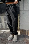 Everyday Cargo Sweatpants - Black