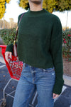 Everyday Knit Sweater - Forest Green
