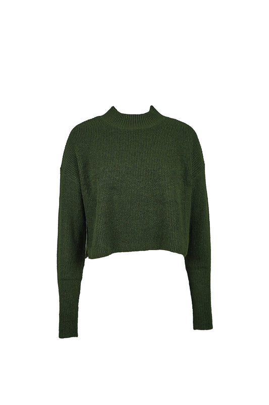 Everyday Knit Sweater - Forest Green