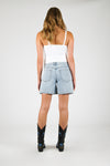 High Rise Bermuda Short - Vintage Indigo
