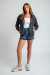 THE CUFFED SHORT - VINTAGE INDIGO