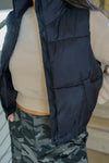 Puffer Vest - Black