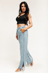 Pull On Jeans - Medium Indigo