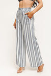 Pull On Pant - Navy/White