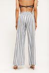 Pull On Pant - Navy/White
