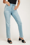 Stella High Rise 90's Straight Jeans - Classic Medium Indigo