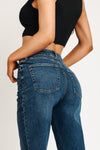 Stella High Rise 90's Straight Jeans - Classic Blue