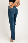 Stella High Rise 90's Straight Jeans - Classic Blue