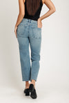 Next Level Low Rise Straight Jeans - Light Medium Indigo