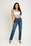 Stella High Rise 90'S Straight Jeans - Classic Indigo