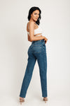 Stella High Rise 90'S Straight Jeans - Classic Indigo