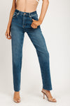Stella High Rise 90'S Straight Jeans - Classic Indigo