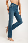 Stella High Rise 90'S Straight Jeans - Classic Indigo