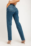 Stella High Rise 90'S Straight Jeans - Classic Indigo