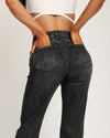 Stella High Rise 90'S Straight Jeans - Classic Medium Black