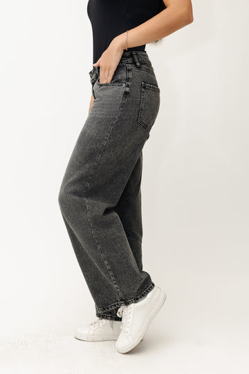 Low Pro Baggy Jeans - Black Carbon