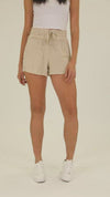 Paper Bag Gauze Short - Sand