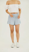 Flowy Short W/ Smocked Waist