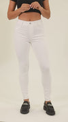 4 Way Stretch Jegging in Winter White