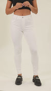 4 Way Stretch Jegging - Winter White