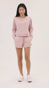 Cozy Knit Sherpa Set - Mauve