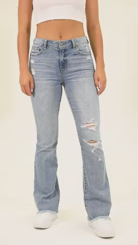 High Rise Y2k Bootcut Jean