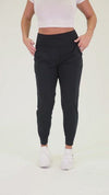 Easy Knit Jogger - Black